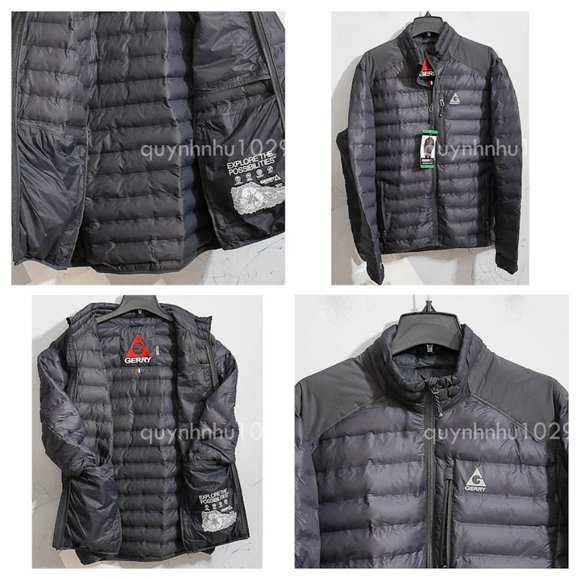 Gerry men's lightweight buffer jacket in Gray - Picture 1 of 6